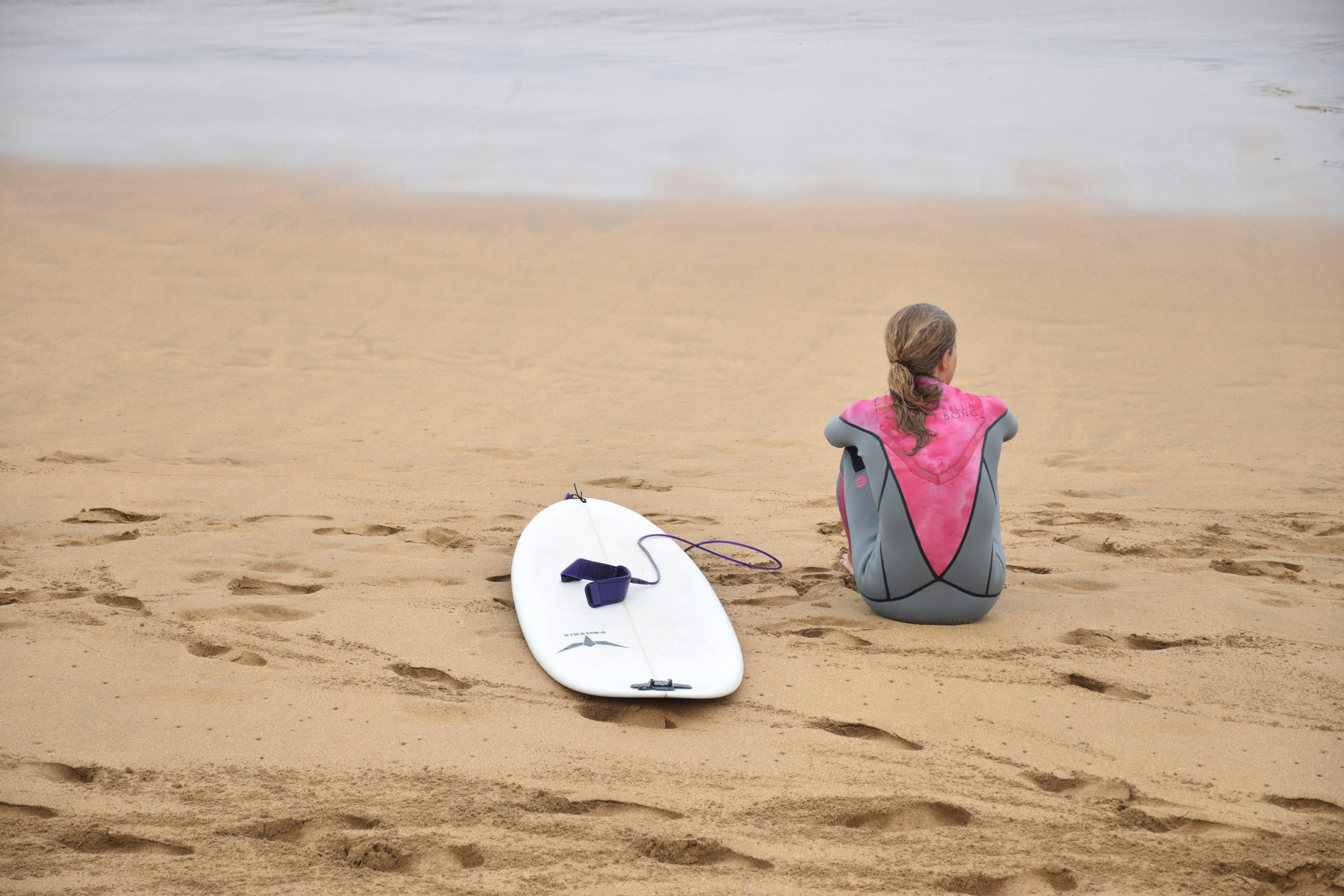 Perfect beginner surf waves in Taghazout